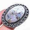 Natural Dendrite Opal Gemstone Handmade 925 Sterling Silver Ring Size 10 Z0A27