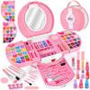 Makeup Set Girls Makeup Set Girls Cosmetic Set Toy Girls Children Makeup Set Princess Toy Christmas Present 3 4 5 6 7 8 9 10 11 12 Years Old Girl