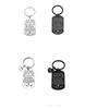 European And American Father's Day Gift Anniversary Gift Tag Stainless Steel Keychain