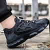 New Rotating Button Safety Boots Men Work Sneakers Anti-smash Indestructible Shoes Steel Toe Protective Boots Anti-puncture Work Safety Shoes