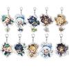Game Sethos Mualani Kachina Kinich Emilie Cosplay Keychain Bag Pendant Acrylic Keyring Accessories Prop