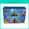 Mario Cartoon Super Mini Doll Christmas Advent Calendar 24 Days Surprise Gift