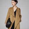 ] Minimalist Double-sided Cashmere Coat Women's Autumn and Winter New High-end Wool Woolen Coat