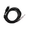 USB Guitar Andio Cable USB Male Interface To 6.35mm (1/4inch) Mono Electric Guitar Connection Cable
