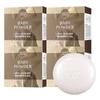 Happy Bath Original Collection Baby Powder Soap, 90g, 4 Pieces