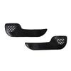 YOURS 90 Series Door Trim Guards Kick Custom Sewn In Scratch and Stain Custom Instrument Panel Toyota S Noah/Voxy (2-Piece Set) [Carbon-Look Black]