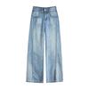 Tennis Jeans Women's Summer Wide-leg Pants Women's Summer High-waist Loose Wide-leg Jeans Women's Machete Pants Women's Slim