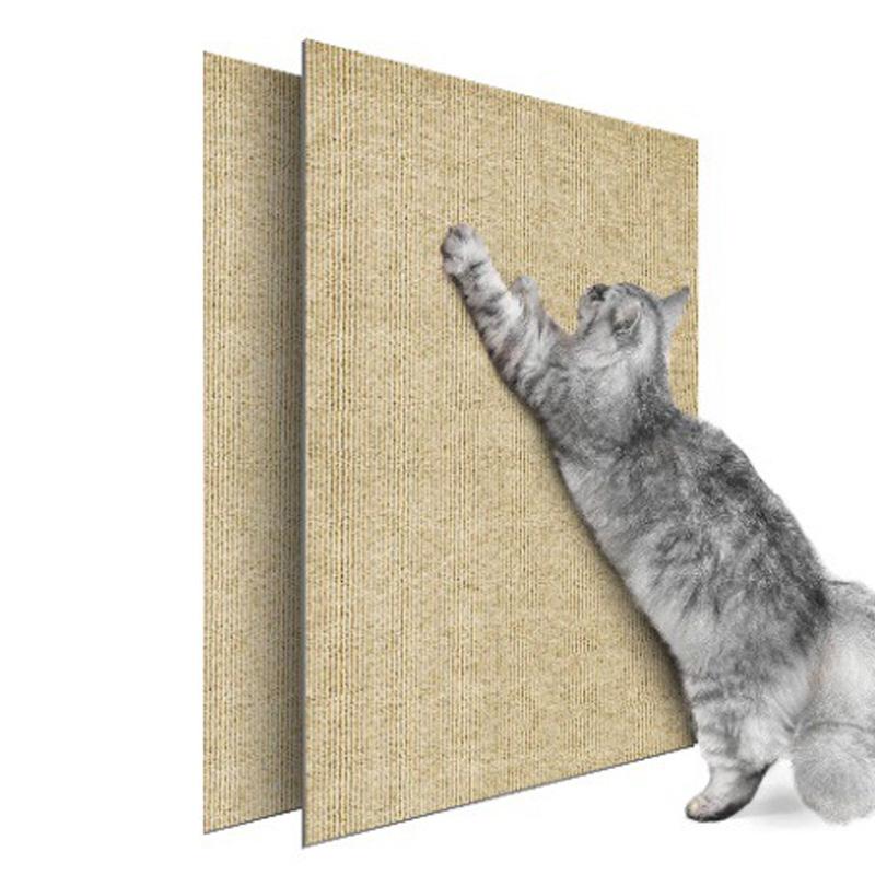 1PC Cat Carpet Indoor Protector Cat Scratching Mat Couch Corner Self-adhesive Sofa Anti Cat Scratch Wall
