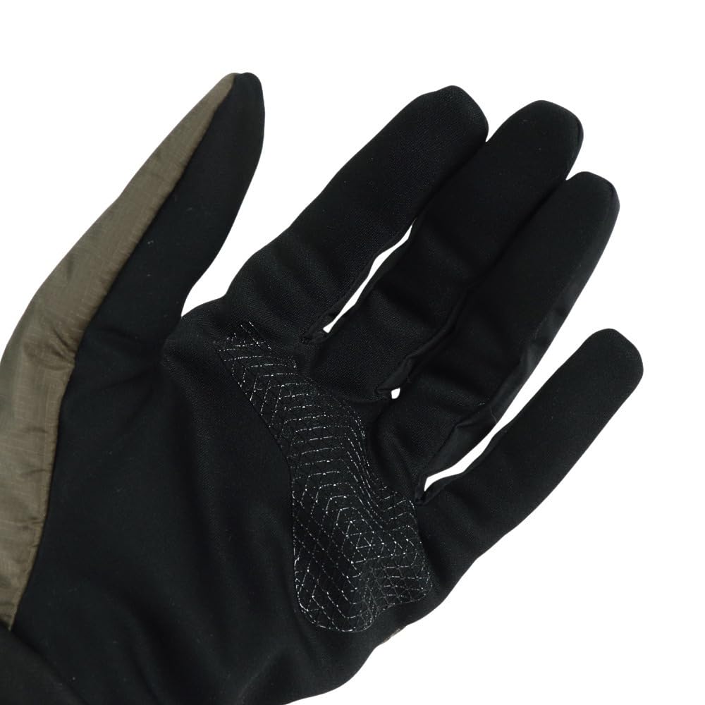 North Nuptse Chip Gloves Unisex Fleece Cold Protection Smartphone Touch Panel Compatible New Taupe Green M [The Face]
