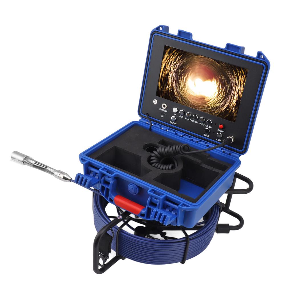 Pipe Inspection Camera Drain Sewer Industrial Endoscope Video Plumbing System Pipeline Snake Cam