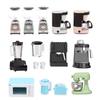 1:12 Dollhouse Miniature Bread Maker Machine Cup Set Coffee Machine Mixer Machine Model Kitchen Doll Electrical Appliance Toys