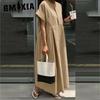 Large Size Loose Cotton Linen Dress O-neck Long Dress Temperament College Style Mori Women's Bottoming Shirt Leisure Dress