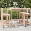 VidaXL Garden Bar Set 5 Pcs Solid Pine Wood, Bar Set, Furniture Set, Outdoor Bar Set, 3154750