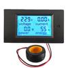AC Voltage Meters 100A/80~260V Power Energy Analog Voltmeter Ammeter Watt Current LAmps