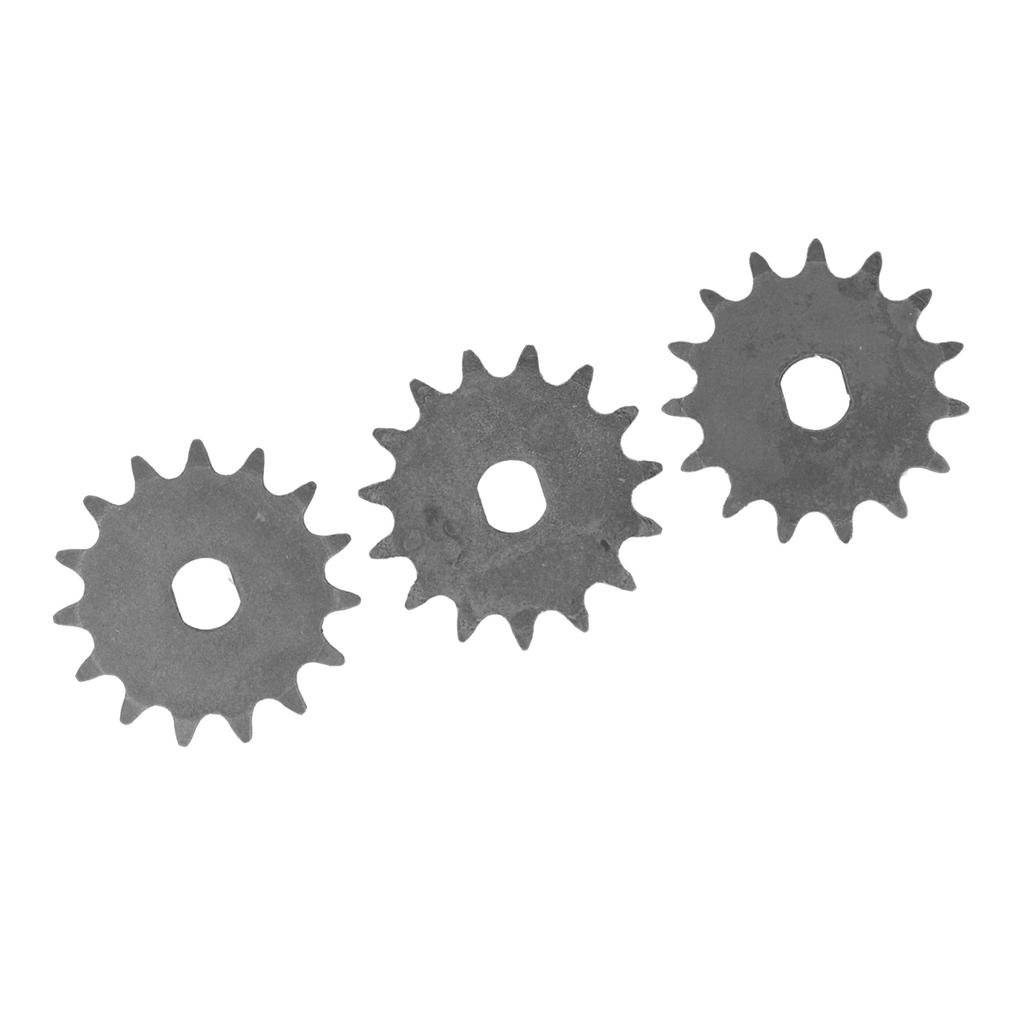 T8F 15T Engine Gears 10mm ID Chain Motor Drive Pinion Gear Electric Scooter Motor Engine Sprocket for Chain Belt Driven