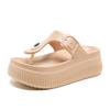 New Women's Size Platform Slippers Pinch Feet Outdoor Casual Cool Slippers Light, Breathable and Comfortable Sandals