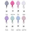 Office Supplies ID Name Card Anti-Lost Clip Stationery Retractable Key Ring Lanyards Badge Holder