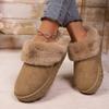 Women Fluffy Plush Slippers Winter Snow Boots Indoor Comfortable Home Shoes Women Comfortable High Quality Boots Women