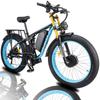 KETELES K800 Pro 2000W Dual Motor 48V 23AH 26*4.0 Fat Tire Hydraulic Brake Soft Tail Frame Hydraulic Big Front Fork Ebike
