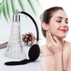 Empty Refillable Glass Vintage Perfume Bottle with Antique Black Bulb Sprayer with Tassel 75ml