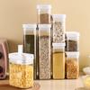 Pasta Storage Box Transparent Plastic Grain Seal Tank Spaghetti Storage Container Moisture-Proof Snack Jar Kitchen Food Tank