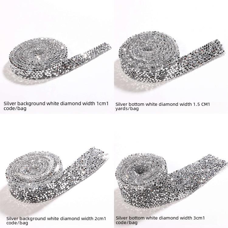 Handmade Diamond Chain Mesh Belt for Wedding or Bridesmaid Dresses