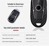 Kashiru Carbon Fiber Pattern Key Case for Buick Regal Encore - Full Wrap Protection