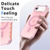 For iPhone 17 Case Compatible with MagSafe Small Wavy Edge PC+TPU Phone Cover