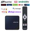 RockTek G2 Android TV 14 Smart TV Box Сертифицирован Google и Netflix S905X4-K Поддержка H.265 4k Wifi6 1000M LAN BT5.0 ТВ-приставка