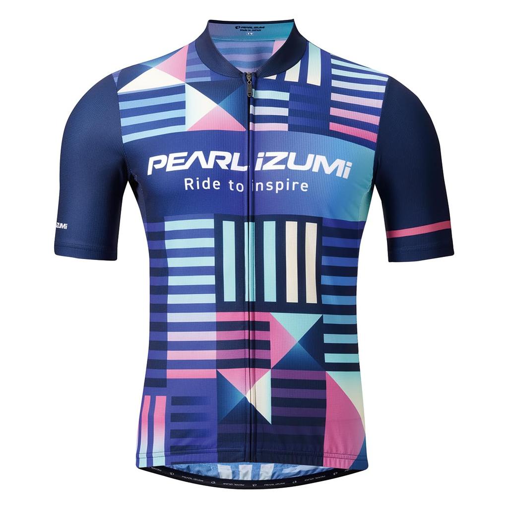 Pearl Izumi Printed Cycling Jersey Size Spectrum Pearl Men's (Wide Size) 20.