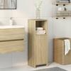 Moderne Badezimmerschränke, Aufbewahrungsschränke Für Bad, Flur, Sideboard Für Wohnzimmer, Sonoma Eiche 30x30x95 Cm Holzwerkstoff