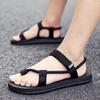 2025 New Summer Fashion Men SandalsRoman Outdoor  Beach Comfortable Shoes Flip Flops Slip On Flats Opened Toe Sports Slippers
