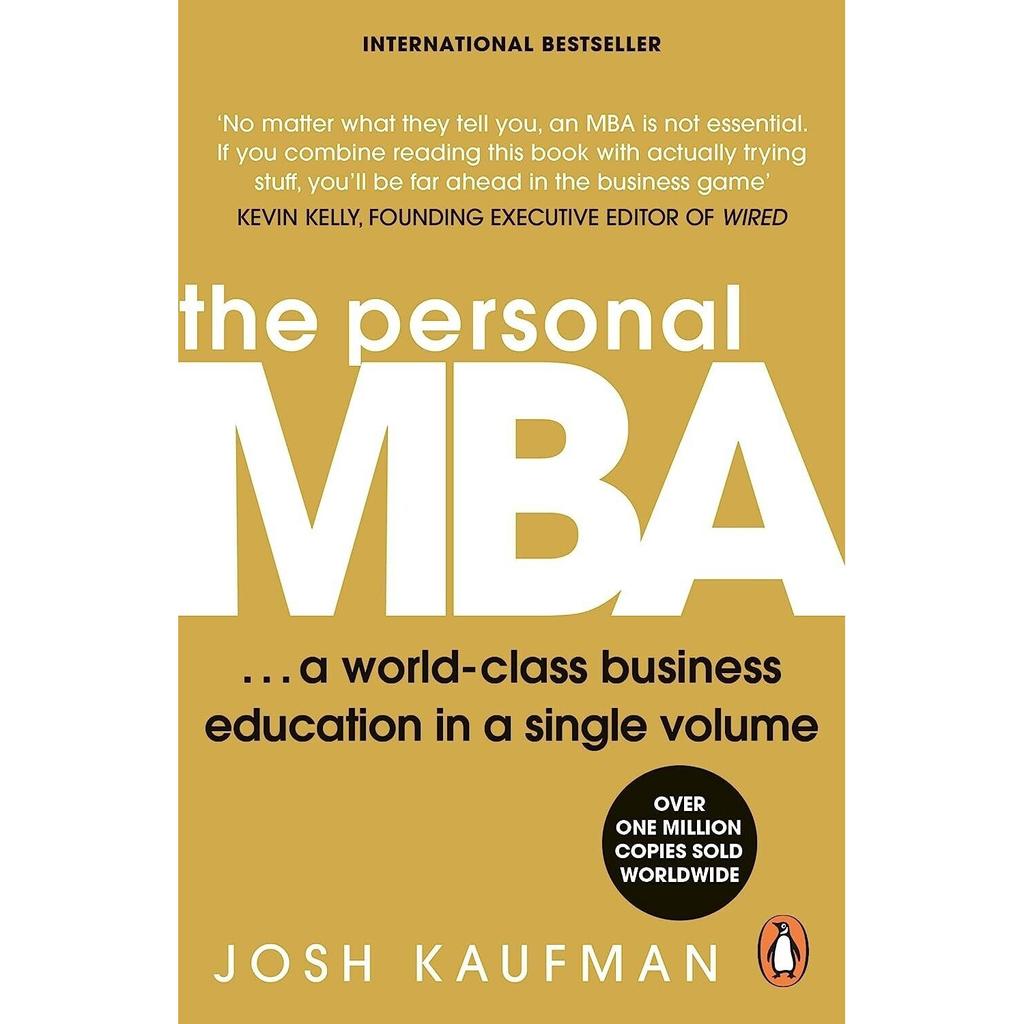 The Personal MBA Paperback By Josh Kaufman