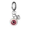Resin Material Gothic Eye Keychain Goth Style Eye Keychain Halloween Eyes Keychain  Purse Charms