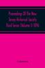 The Proceedings Of The New Jersey Historical Society Third Series (Volume I) 1896 Book