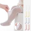 0-2Years Newborn Baby Out Long Socks Breathable Mesh Cotton Princess Knee High Sock Summer Thin Socks