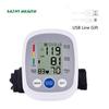 Arm Blood Pressure Monitor Digital BP Monitor Automatic Tonometer Sphygmomanometer Pressure Meter for Measuring Arterial Pressure AMB02