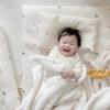 Korean Embroidered Baby Blanket: Cozy Stroller Cover & Nap Blanket for Autumn/Winter