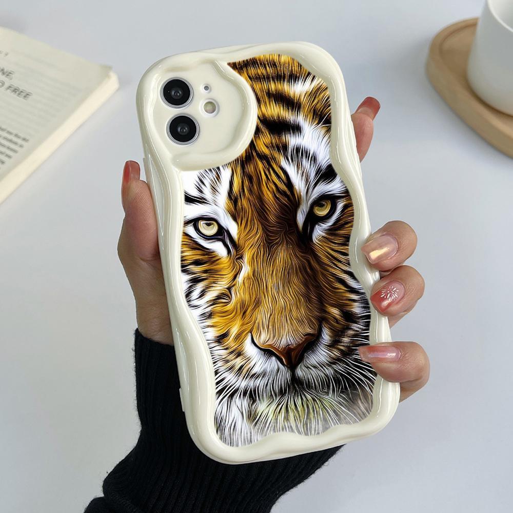 Ae99 Tigers Lion Love Design Art Защитные чехлы для телефонов для Xiaomi Poco X5 F6 Redmi Note 13 12 11 Pro 13C 12C A3 Huawei Honor 90 Wave Задняя крышка из ТПУ