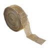 10 Yard Diamond Mesh Ribbon Wedding Cakes Candles Warp Rhinestone Crystal Golden