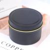 DIY Round Candle Jars 4Oz Aluminum Tins With Lids Cosmetic Sample Containers Storage Organizer
