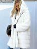 Winter Faux Rabbitcoat Faux Mink Faux Coat For Women