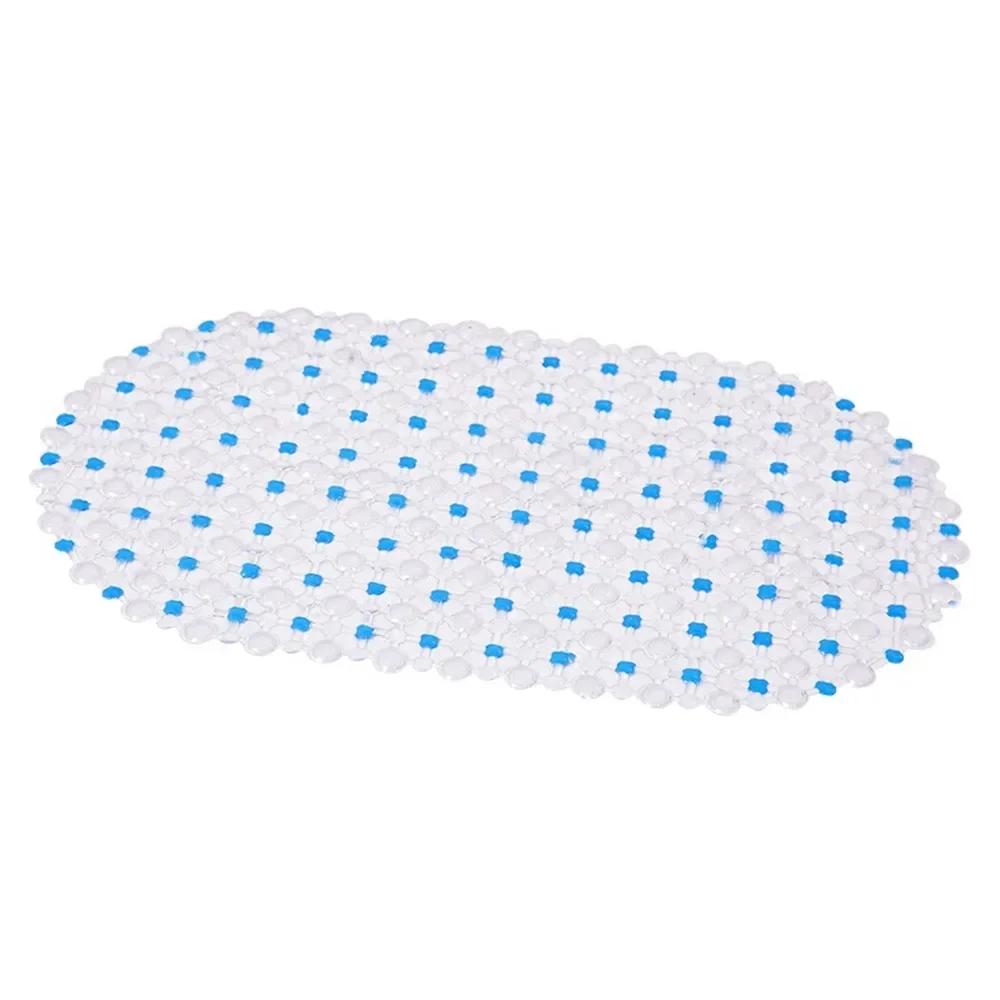 1PC PVC Anti-skid Bath Mats Soft Shower Mat Massage Mat with Suction Cup Non-slip Bathtu Bath Mat Bathroom Accessories