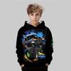 Autumn Cartoon Pattern 3D Printed Top Fashionable Casual Long Sleeved Children's Boy Hoodies