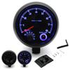 3.75"" Car Universal Black Tachometer Gauge Blue Inter Shift Light 0-8000 RPM