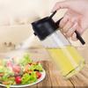 470ml 2 In1 Oil Spray Bottle Kitchen Barbecue Cooking Olive Oil Dispenser Oil Jar Baking Vinegar Soy Sauce Spray Container