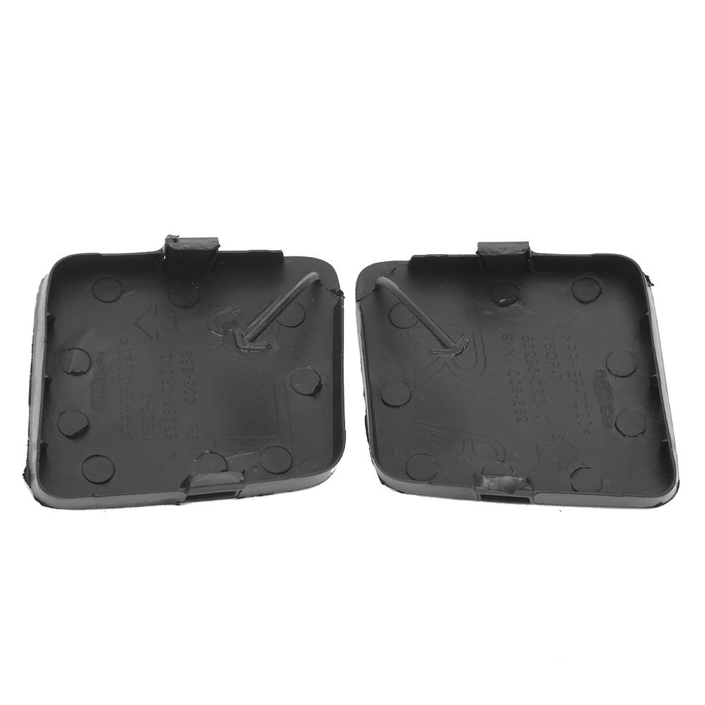 2pcs Front Bumper Trailer Tow Hook Eye Cover Cap 53286 0R907 Fits for Toyota RAV4 2009 2012