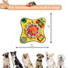 Dogs Snuffle Mat Pet Feeding Mats Puppy Sniffing Pad Interactive Puzzle Toys for Multiple Breeds Training and Stress Release