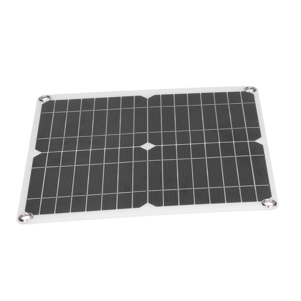 40W 18V Flexible Solar Panel Kit Monocrystalline Silicon Solar Charger Module IP65 Waterproof