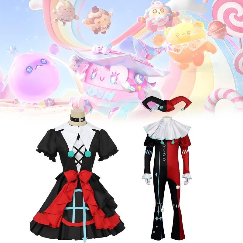 Cosplay Party Eggy Set Fashion Halloween Party Dress Role Play Supplies Costume